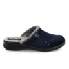 Cloth Woman Slipper Blue
