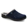 Cloth Woman Slipper Blue – Image 2