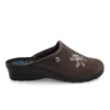 Cloth Woman Slipper Anthracite
