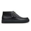 Torhill Hi Black Leather