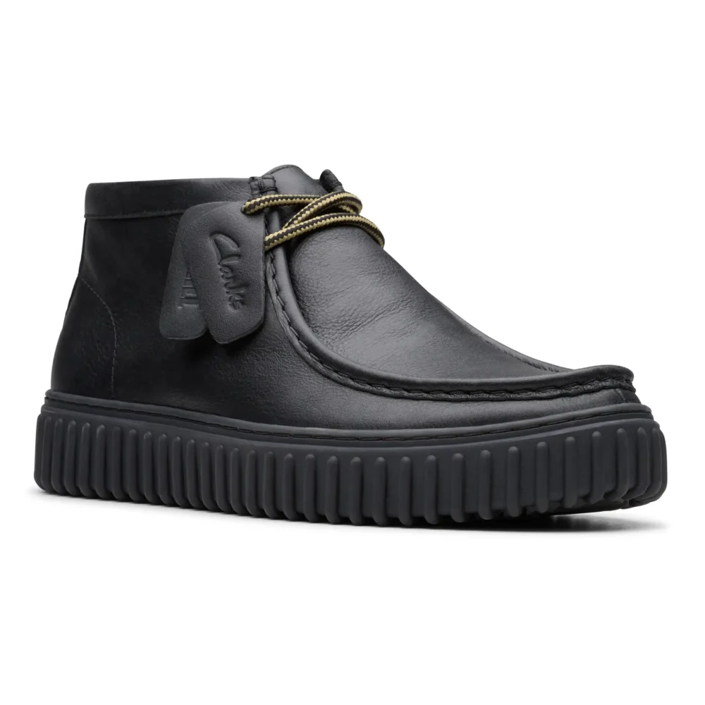 Torhill Hi Black Leather – Image 2