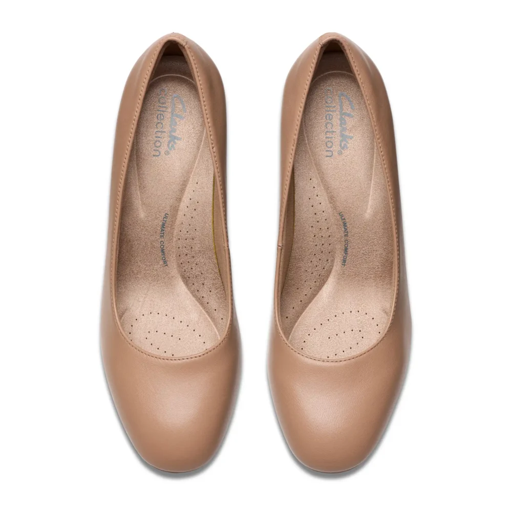 Olivette Pearl Beige Leather – Image 4