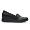 Suttyn Penny Black Leather