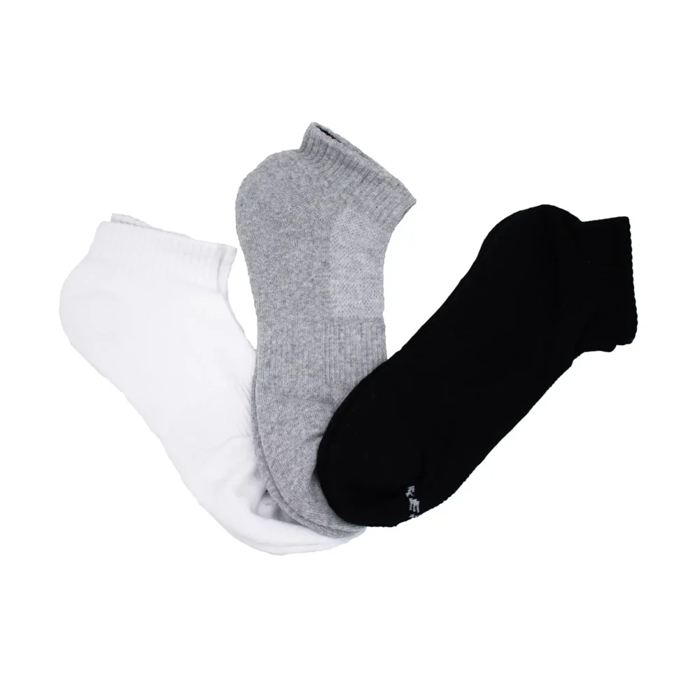 3Pk Unisex 1/2 Terry Qtr Crew – Image 2