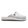 Cloth Woman Slipper Light Grey