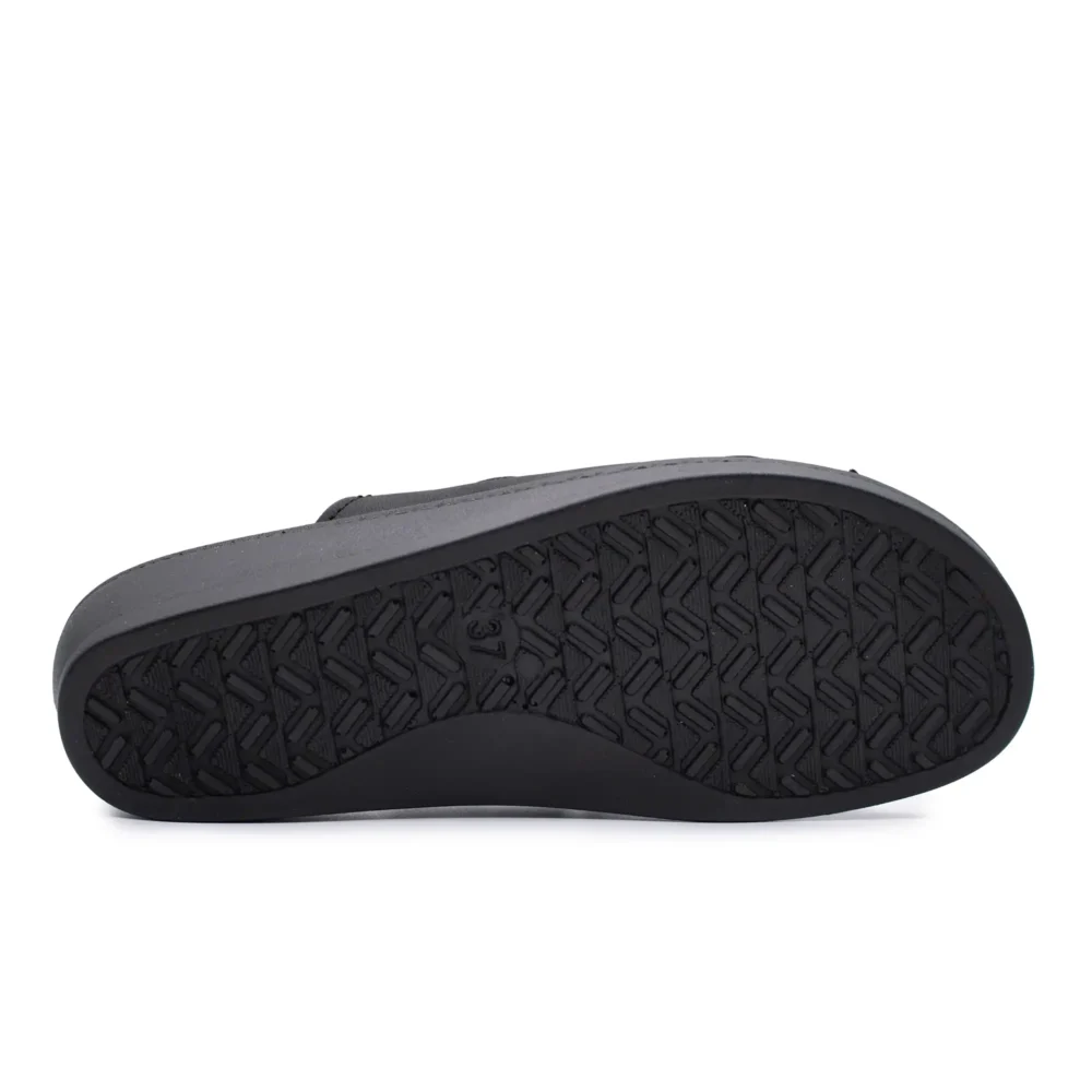 Synthetic Woman Slipper Black – Image 5