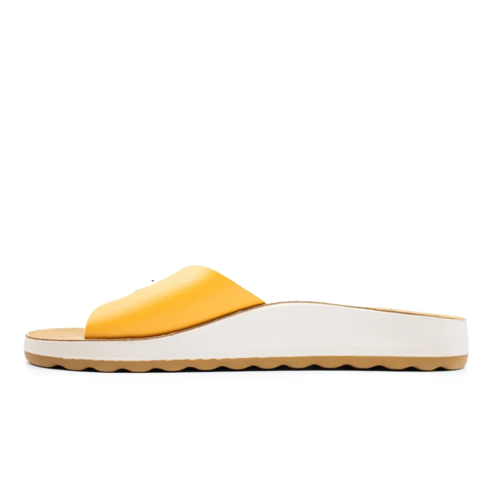 Synthetic Woman Slipper Yellow – Image 3
