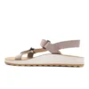 Leather Woman Sandal Taupe – Image 3