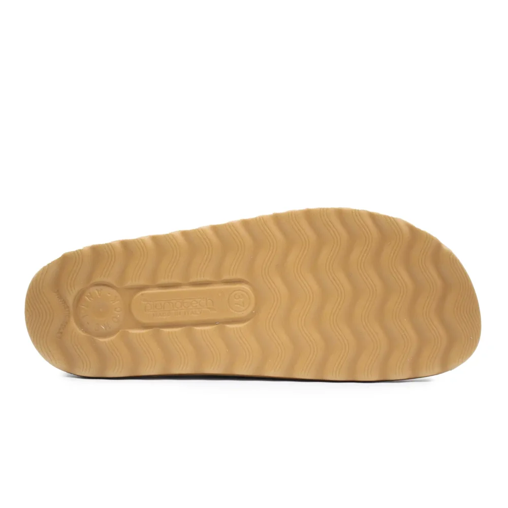 Leather Woman Sandal Taupe – Image 5