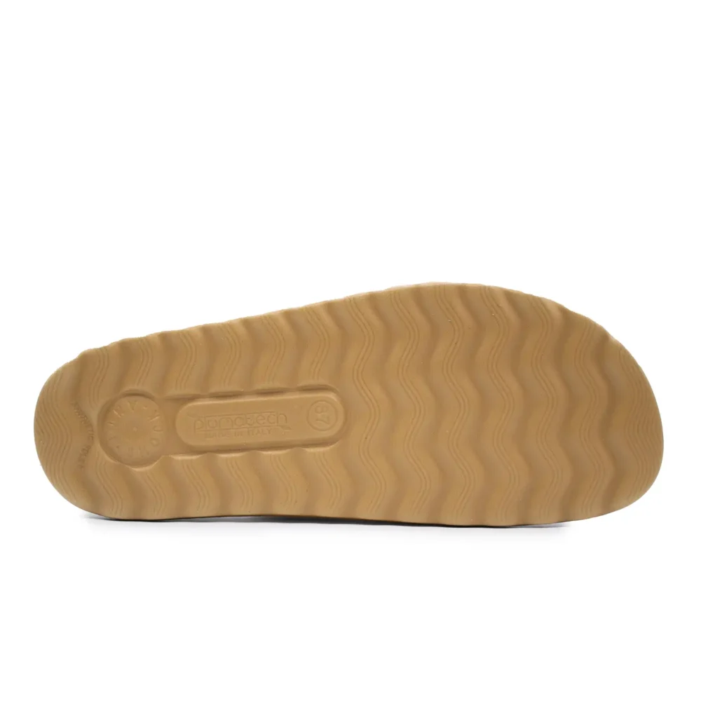 Leather Woman Slipper Black – Image 5