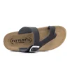 Synthetic Woman Slipper Black – Image 4