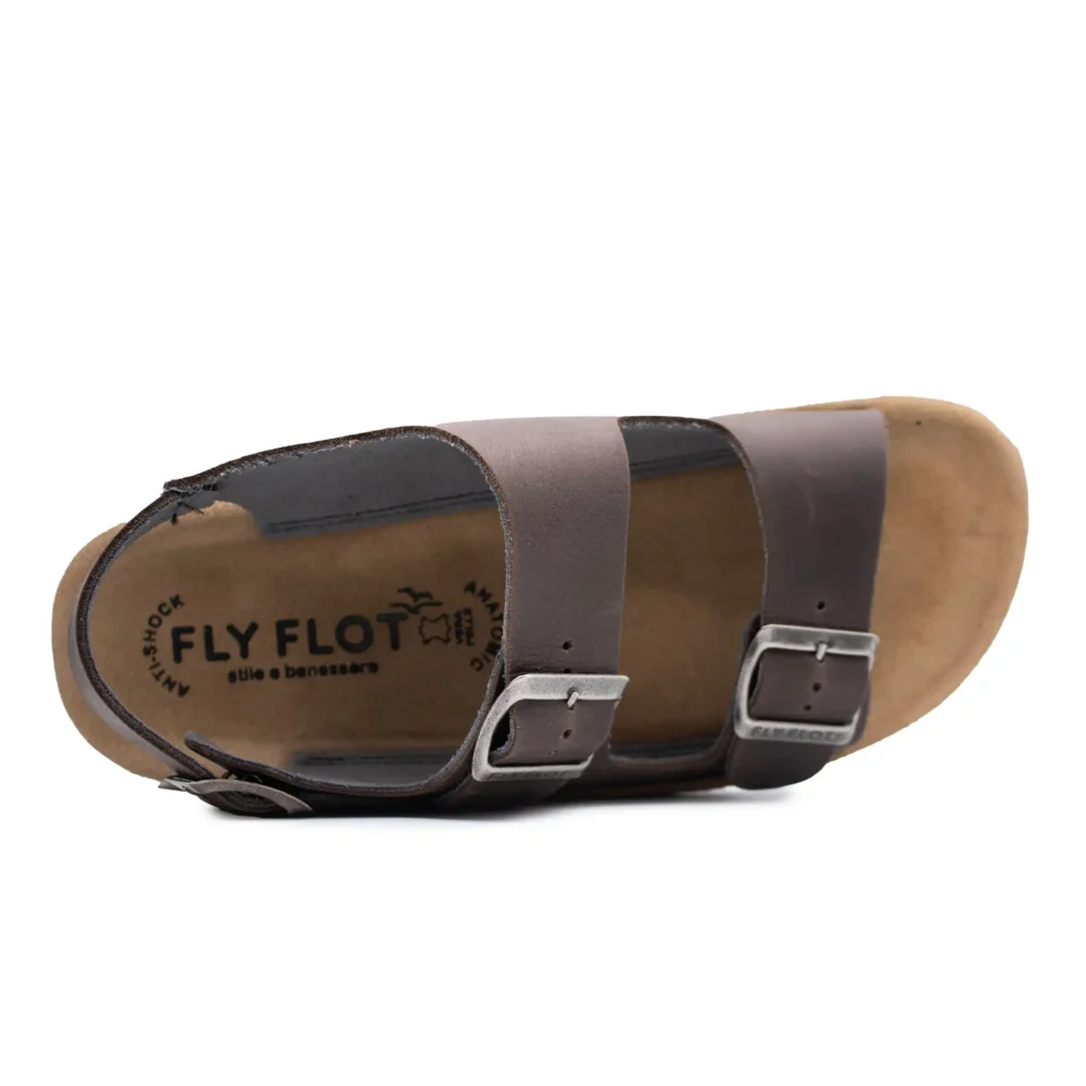 Synthetic Man Sandal Dark-Brown – Image 4