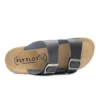 Leather Man Slipper Black – Image 4
