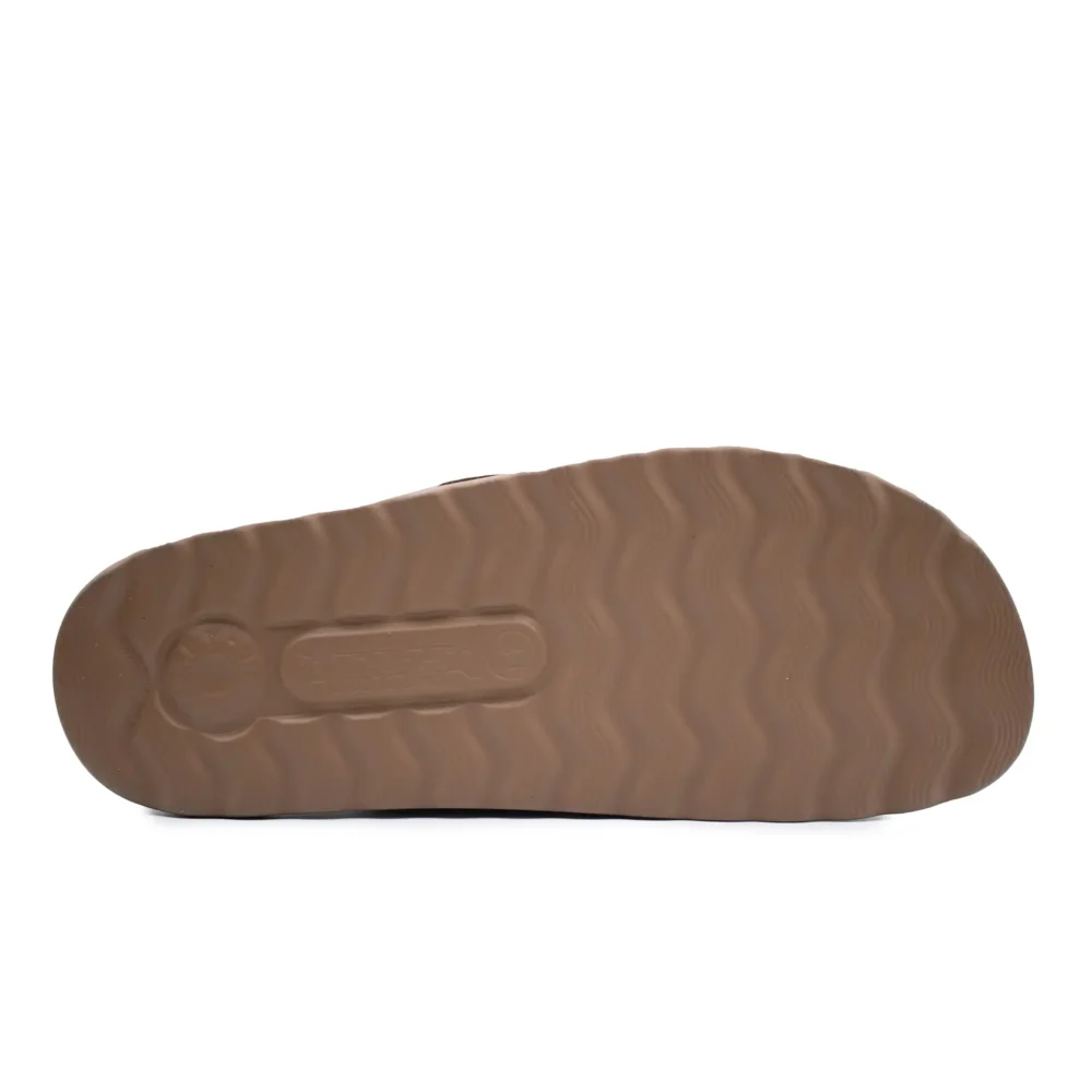 Leather Man Slipper Dark-Brown – Image 5