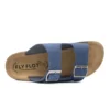 Leather Man Slipper Blue – Image 4