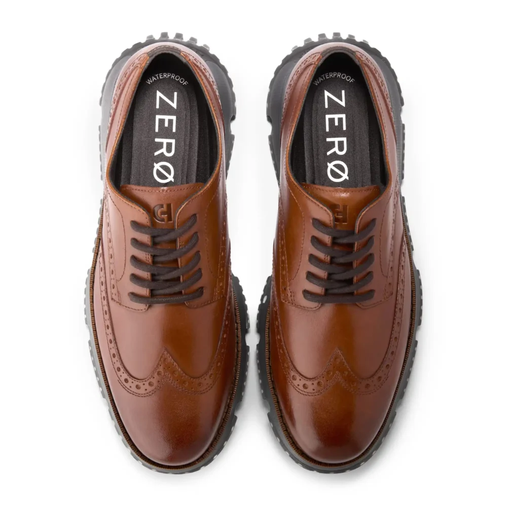 4.Zerogrand Wingtip Winter Oxfords – Image 4