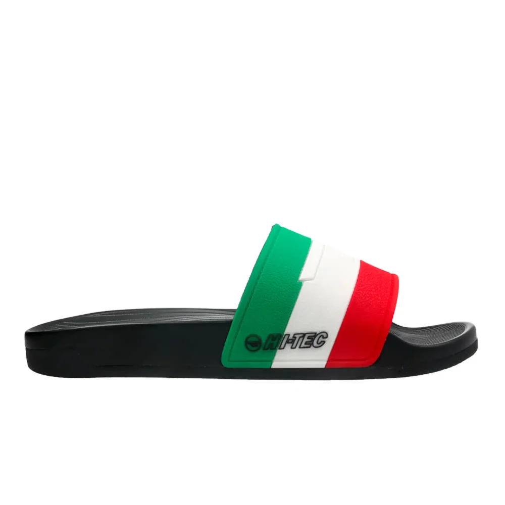 Core Slide Black Beauty-White-Firsttee-Fieryred
