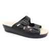 Synthetic Woman Slipper Black – Image 2