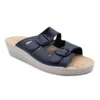 Synthetic Woman Slipper Blue – Image 2