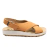 Leather Woman Sandal Tan