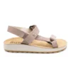 Leather Woman Sandal Taupe