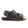 Synthetic Man Sandal Black