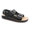 Synthetic Man Sandal Black – Image 2
