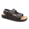 Synthetic Man Sandal Dark-Brown – Image 2