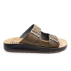 Leather Man Slipper Taupe