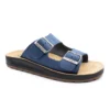 Leather Man Slipper Blue – Image 2