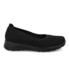 Cloth Woman Shoe Black