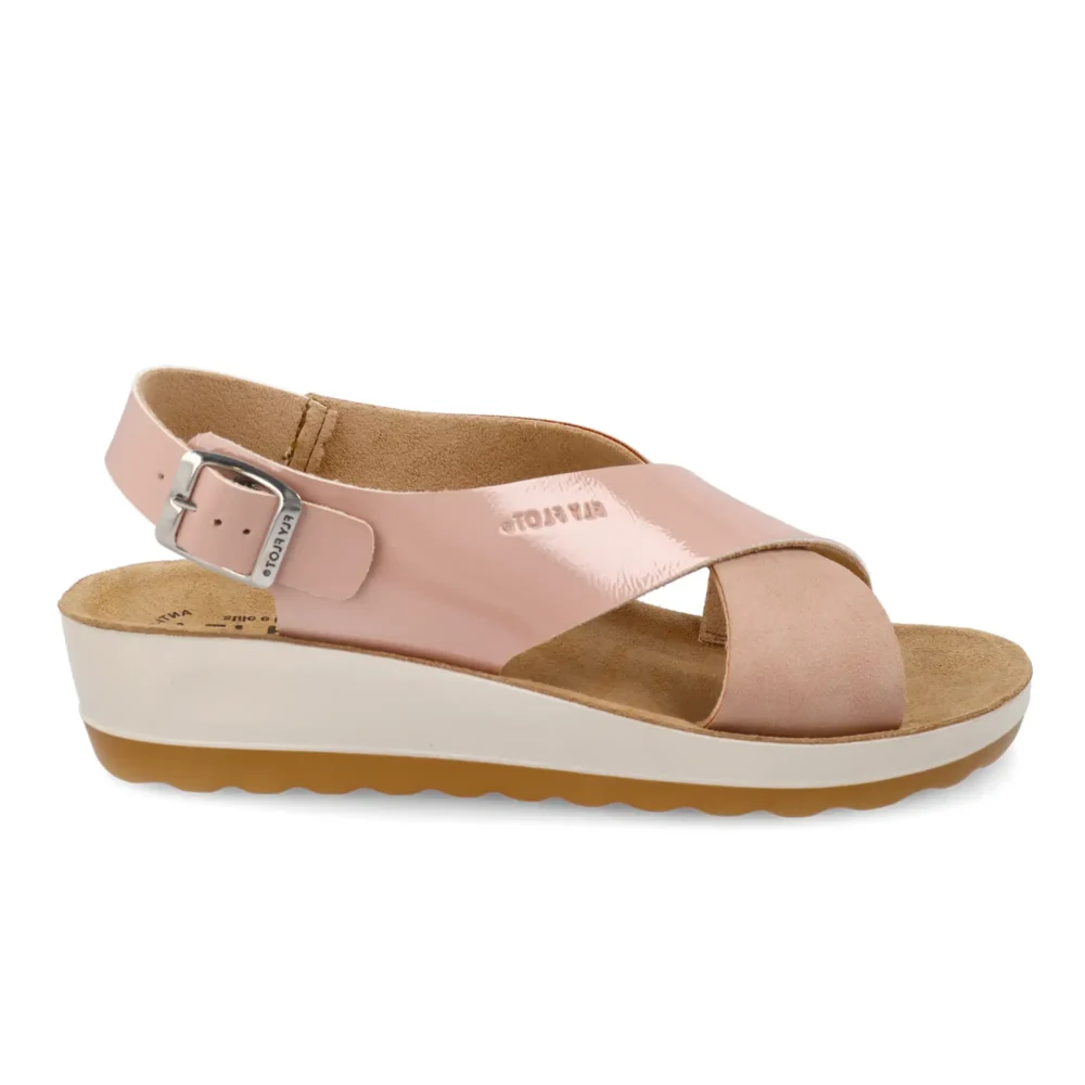 Synthetic Woman Sandal Light Pink