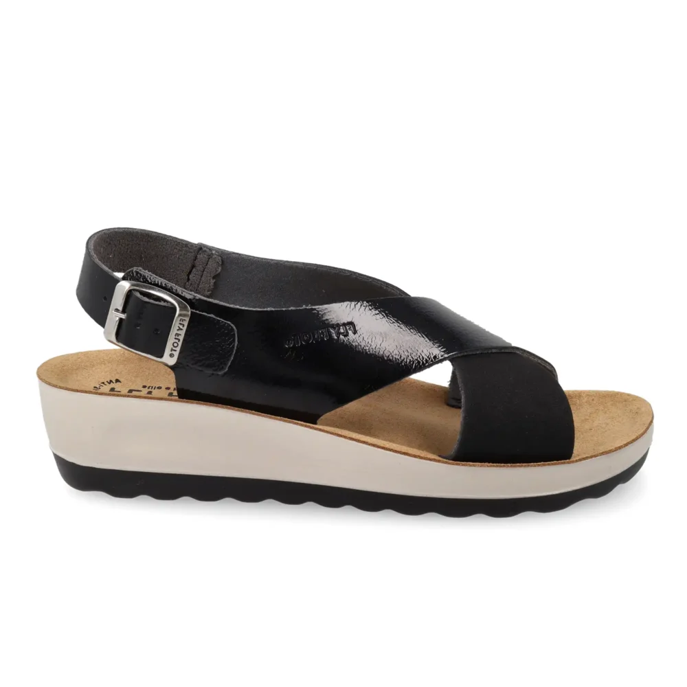 Synthetic Woman Sandal Black