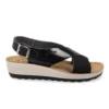 Synthetic Woman Sandal Black