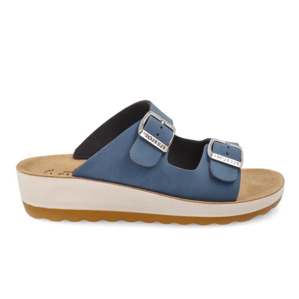 Synthetic Woman Slipper Pale Turquoise – Image 1