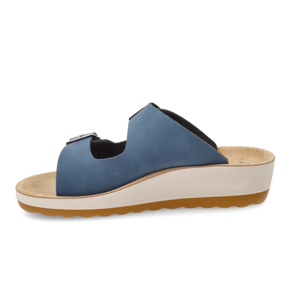 Synthetic Woman Slipper Pale Turquoise – Image 3