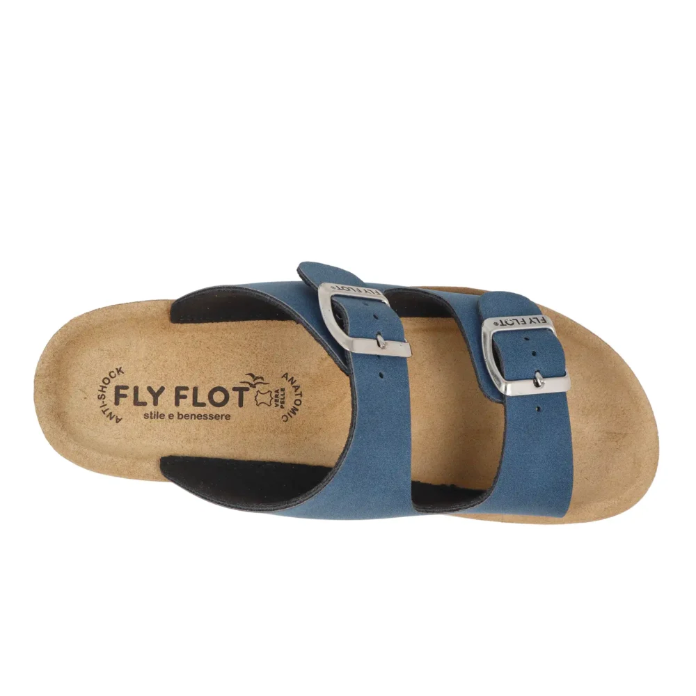 Synthetic Woman Slipper Pale Turquoise – Image 4