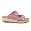 Leather Woman Slipper Lilac