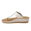 Synthetic Woman Slipper Ivory – Image 3