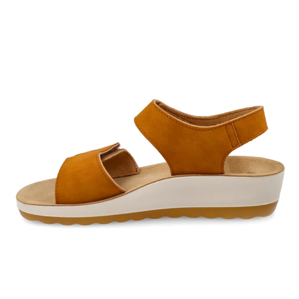Synthetic Woman Sandal Tan – Image 3