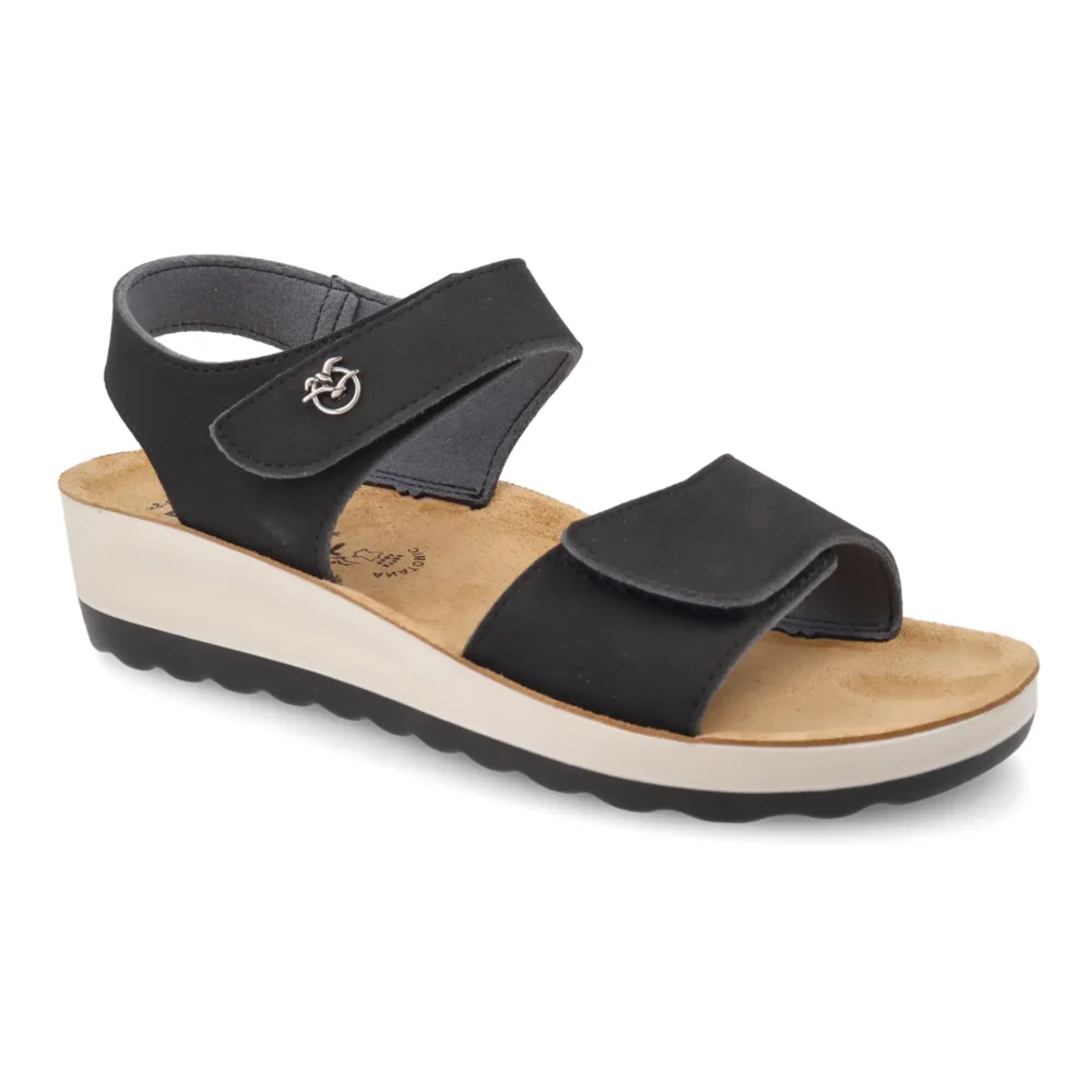 Synthetic Woman Sandal Black – Image 2