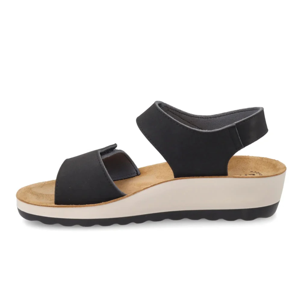 Synthetic Woman Sandal Black – Image 3