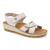Leather Woman Sandal Light Grey – Image 2
