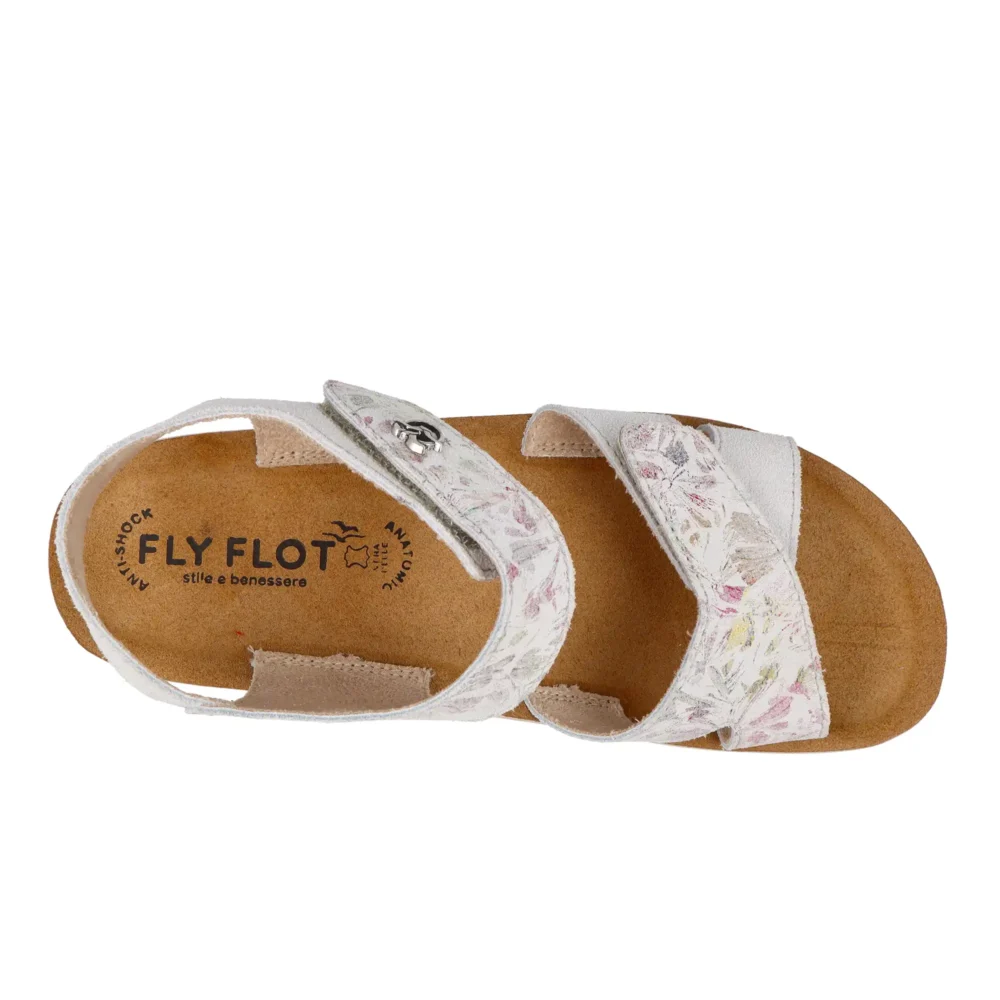 Leather Woman Sandal Light Grey – Image 4