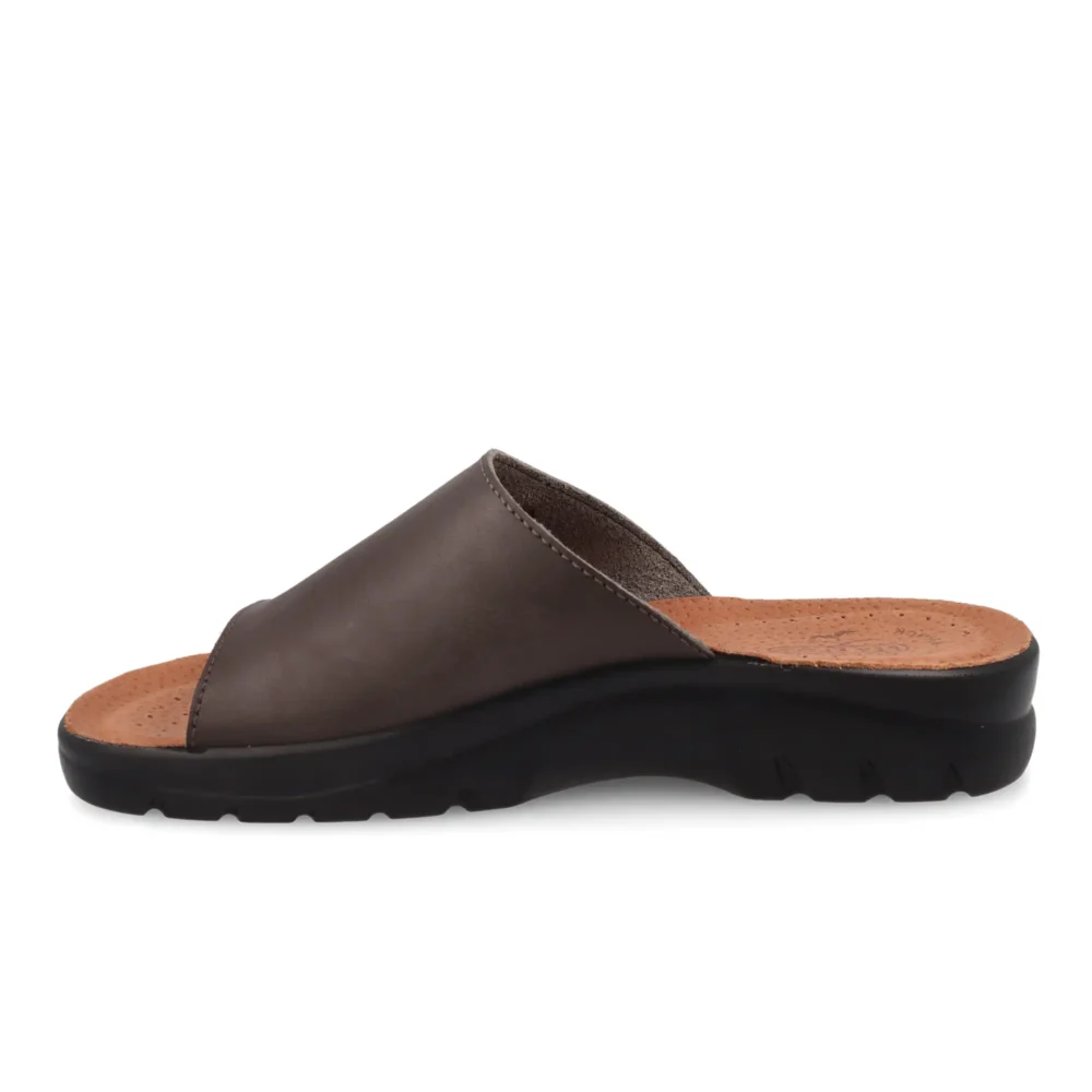 Synthetic Man Slipper Brown – Image 3