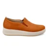 Leather Woman Shoe Tan