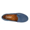 Leather Woman Shoe Blue – Image 3