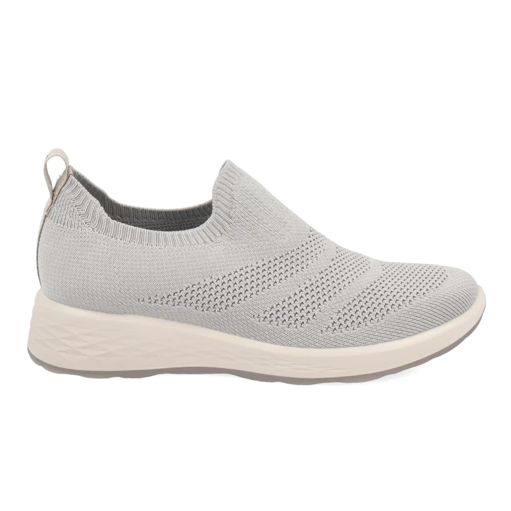 Cloth Woman Shoe Light Grey – Image 1