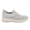 Cloth Woman Shoe Light Grey