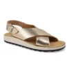 Synthetic Woman Sandal Gold – Image 2